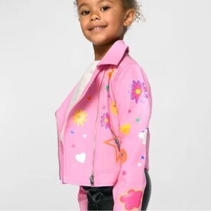 NWT Hanna Banana Faux Leather Jacket (size 6)